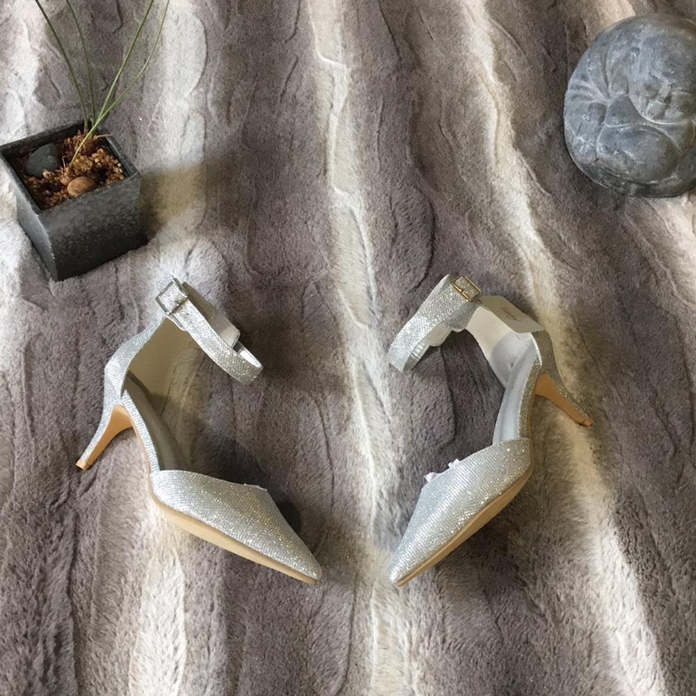 Vostey Silver Heels